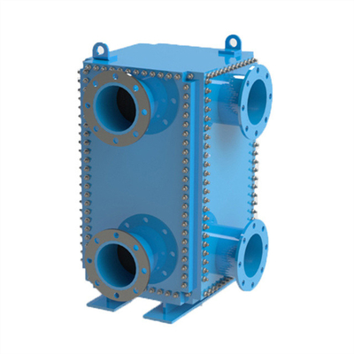 เครื่องแลกเปลี่ยนความร้อน Compabloc ทิตาเนียมผสมผสานสําหรับอุณหภูมิสูง