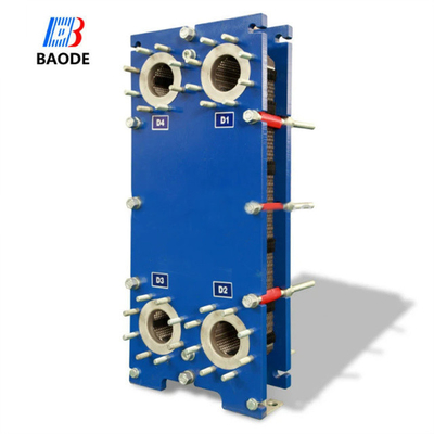 เครื่องแลกเปลี่ยนความร้อนจากแผ่นแก๊สเกตซีรีส์ BH60 300KW - 800KW เครื่องแลกเปลี่ยนความร้อนจากเครื่องยนต์ดีเซล