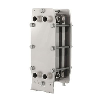 เครื่องเย็นน้ํานม ปาสเตอร์ไซน์ แผ่นแลกเปลี่ยนความร้อนกับ SS316L สําหรับอุตสาหกรรมอาหาร