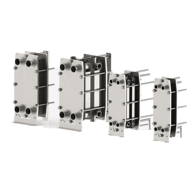 เครื่องเย็นน้ํานม ปาสเตอร์ไซน์ แผ่นแลกเปลี่ยนความร้อนกับ SS316L สําหรับอุตสาหกรรมอาหาร