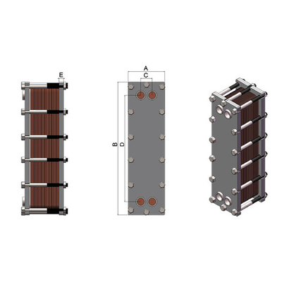 เครื่องแลกเปลี่ยนความร้อน CO2 ความดันสูง เครื่องแลกเปลี่ยนความร้อน Pasteurizer
