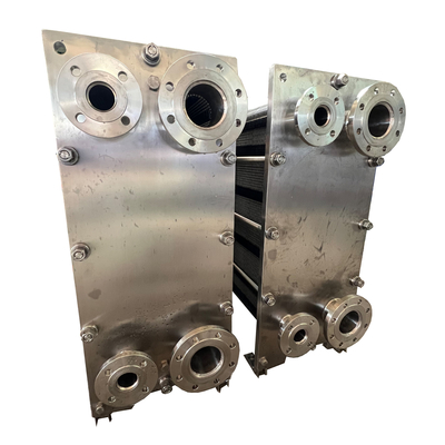 สแตนเลส อุตสาหกรรมสุขอนามัย นมเหลว แผ่นแลกเปลี่ยนความร้อน Pasteurizer Steam Gasket แผ่นแลกเปลี่ยนความร้อน