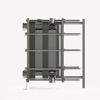สแตนเลส อุตสาหกรรมอนามัย นมเหลว แลกเปลี่ยนจาน Pasteurizer Steam Gasket แลกเปลี่ยนความร้อนจาน