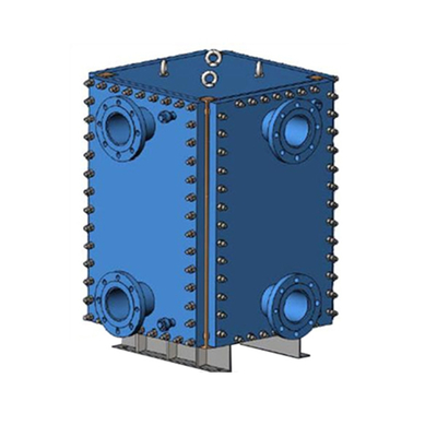 Compabloc Steam Condenser Compact Weldered Plate Heat Exchanger สําหรับโรงแปรรูปน้ํามัน