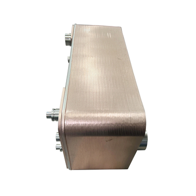 BL130 เครื่องแลกเปลี่ยนความร้อนจากแผ่นทองแดงสําหรับน้ําเย็น ปั๊มความร้อน เครื่องทําน้ําร้อน
