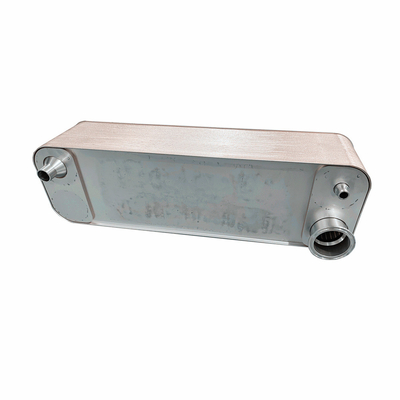 BL95 สแตนเลส ทองแดงทับแผ่นแลกเปลี่ยนความร้อนเครื่องเย็นน้ํามัน Condenser