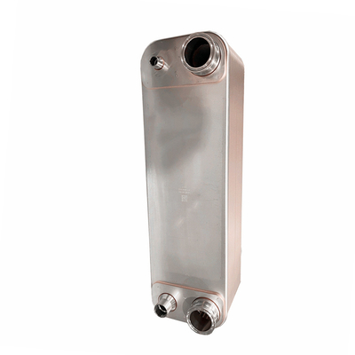 ทองแดงสแตนเลสสแตนเลส Evaporator Freon ไปยังน้ําผสมแผ่นแลกเปลี่ยนความร้อนไฮดรอลิกเย็น