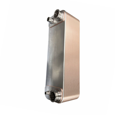 เครื่องแลกเปลี่ยนความร้อนแผ่นเหล็กไร้ขัดเหล็กสําหรับเครื่องเย็น HVAC เครื่องเย็นเหลวสู่น้ํา