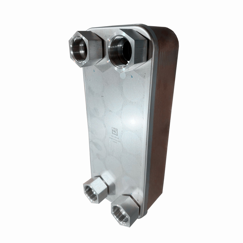 ราคาที่แข่งขัน แลกเปลี่ยนความร้อนแผ่นทองแดงที่ผสมผสานสําหรับ HVAC Chiller ปั๊มความร้อน &amp; Condenser Evaporator Cooler