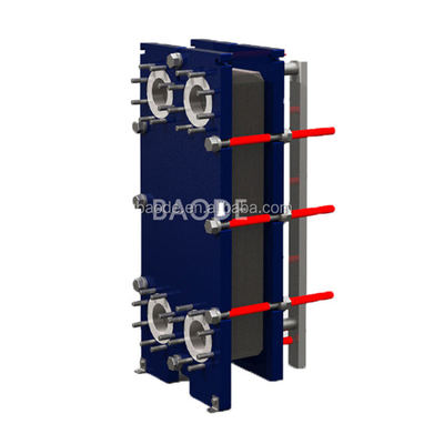 BH100 เครื่องแลกเปลี่ยนความร้อนแผ่นกระปุกเหล็กไร้ขัดเหล็กสําหรับระบบทําความเย็นน้ําทะเล